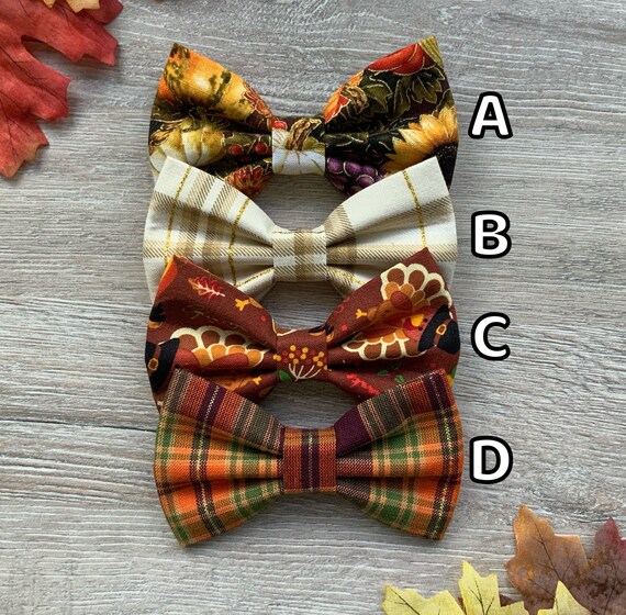 etsy dog bows