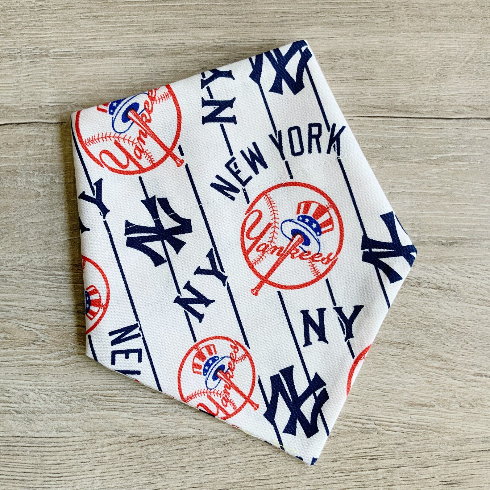 New York Yankees Dog Bandana New York Dog Bandana NY Etsy
