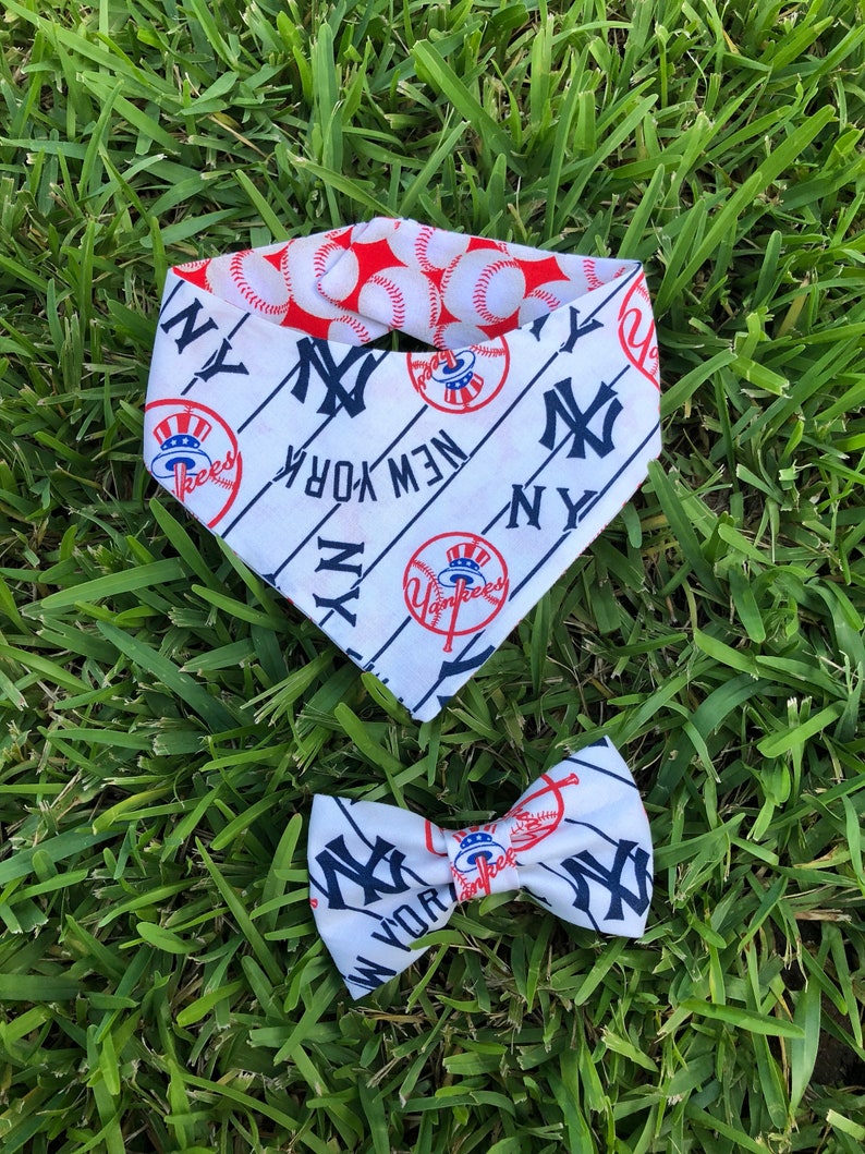 New York Yankees Dog Bandana New York dog Bandana NY Etsy France