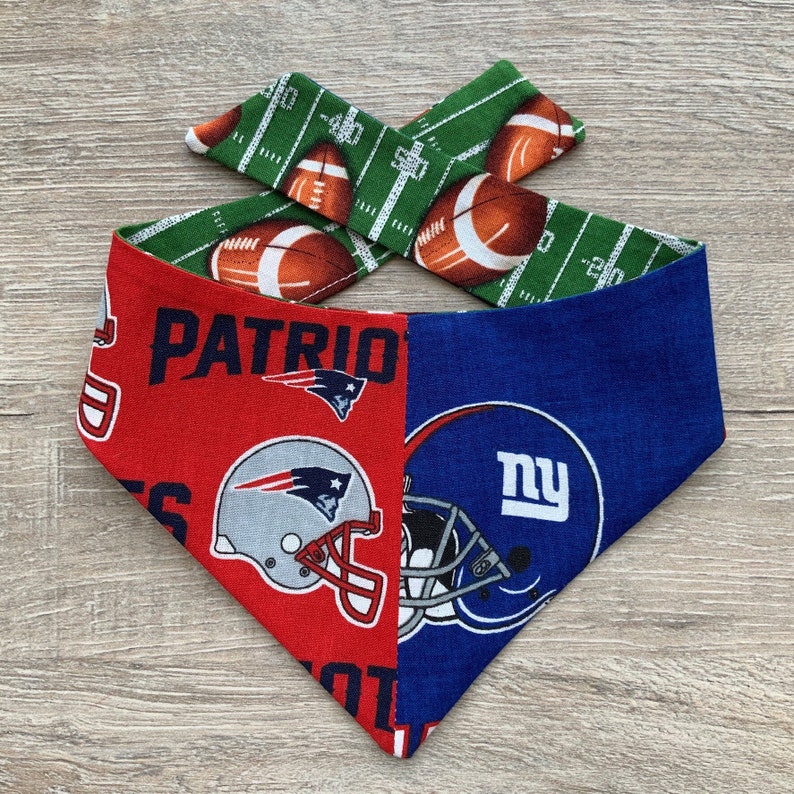 Custom Orderhouse Divided Dog Bandana Football Dog Bandana Etsy