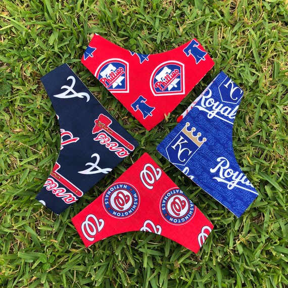 braves dog bandana