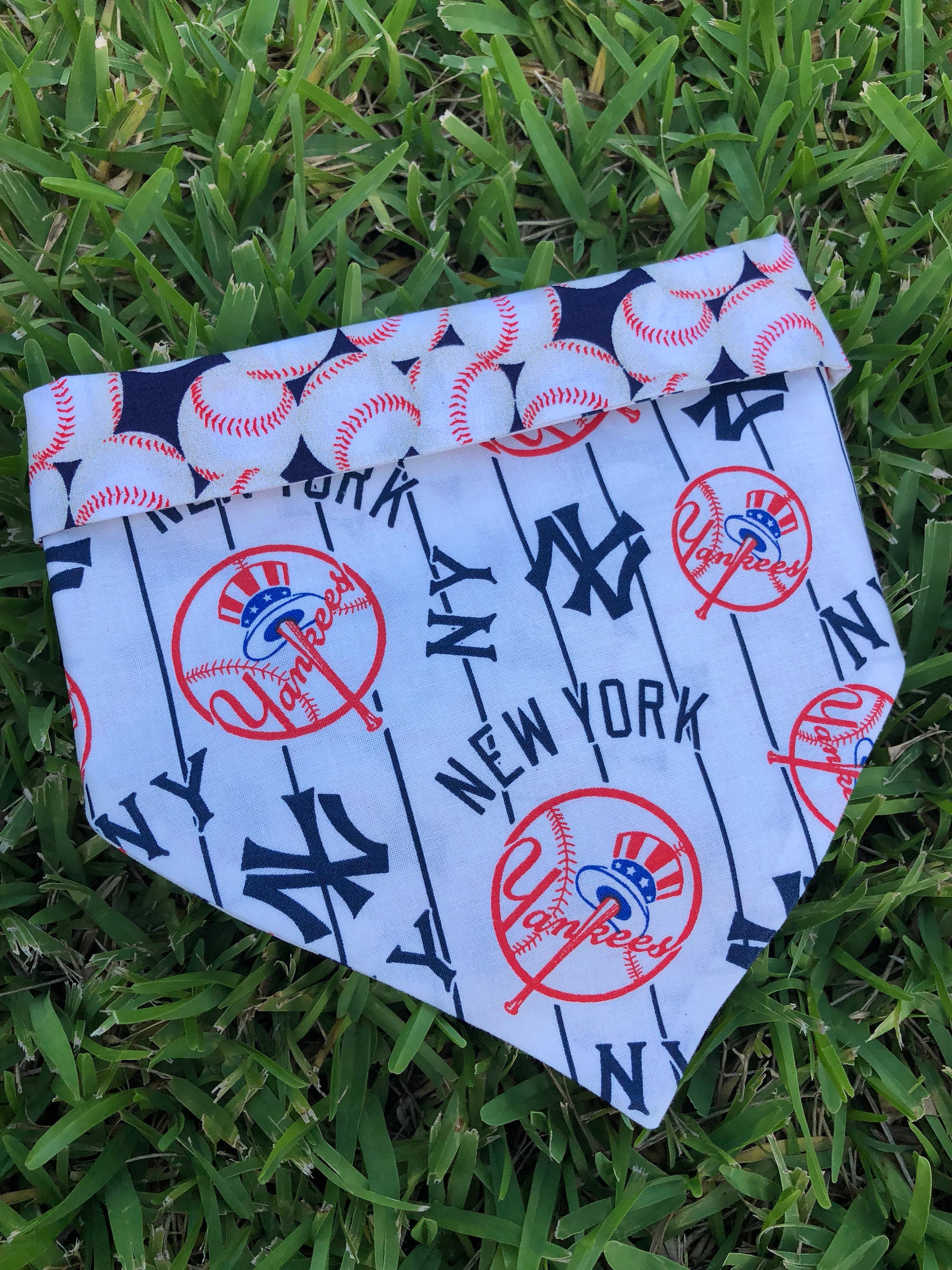 New York Yankees Dog Bandana New York Dog Bandana NY Etsy