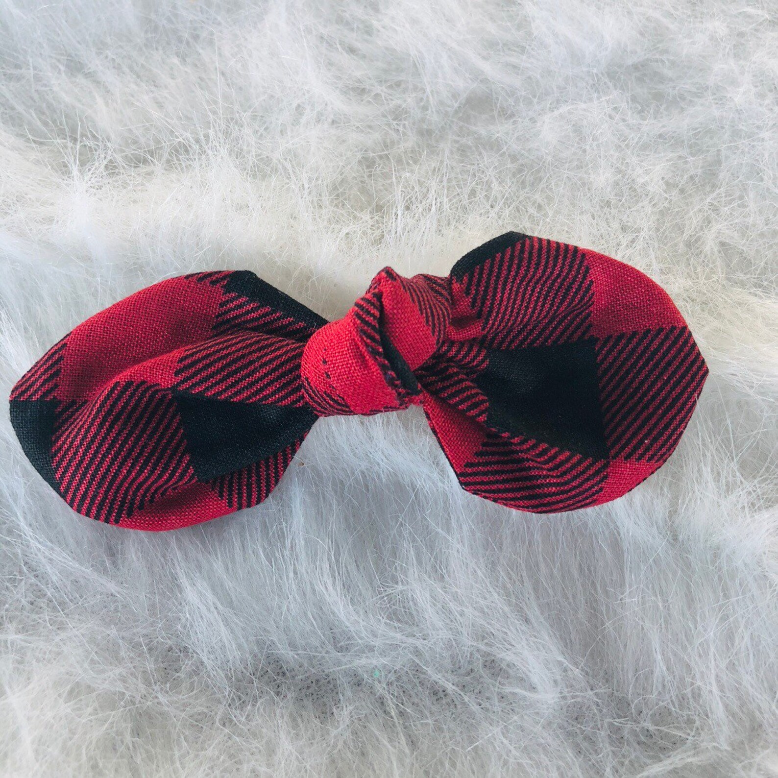 Plaid Dog Hair Bow Clip Girl Dog Bow Hair Clip for Dogs Etsy