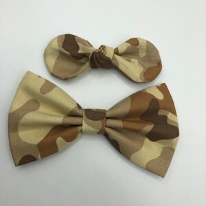 Camo Dog Bow Tie, summer bow tie, Dog Accessories, Dog Clothe, Dog Bow tie, Puppy Bow, Pet Scarf, dog image 6