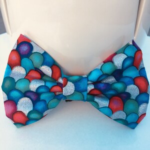 Mermaid Bow Tie, Dog Accessories, Dog Clothe, Dog Bow tie, Puppy Bow, Pet Scarf, summer bow