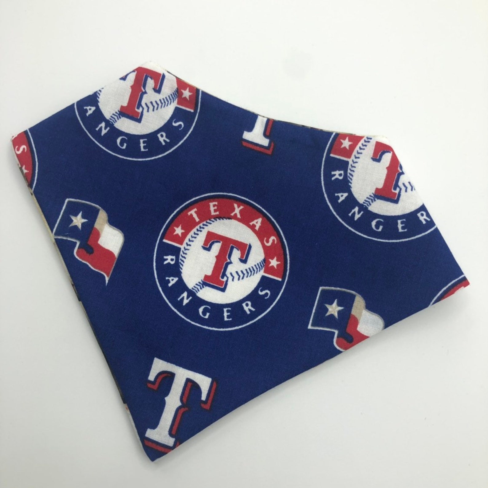 Texas Rangers Dog Bandana Rangers Dog Bandana Baseball Dog Etsy