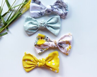 New! Spring Garden Dog hair bow, girl dog bow, hair clip for dogs, alligator clip, french barrette, Dog accessories, dog hair bows with clip