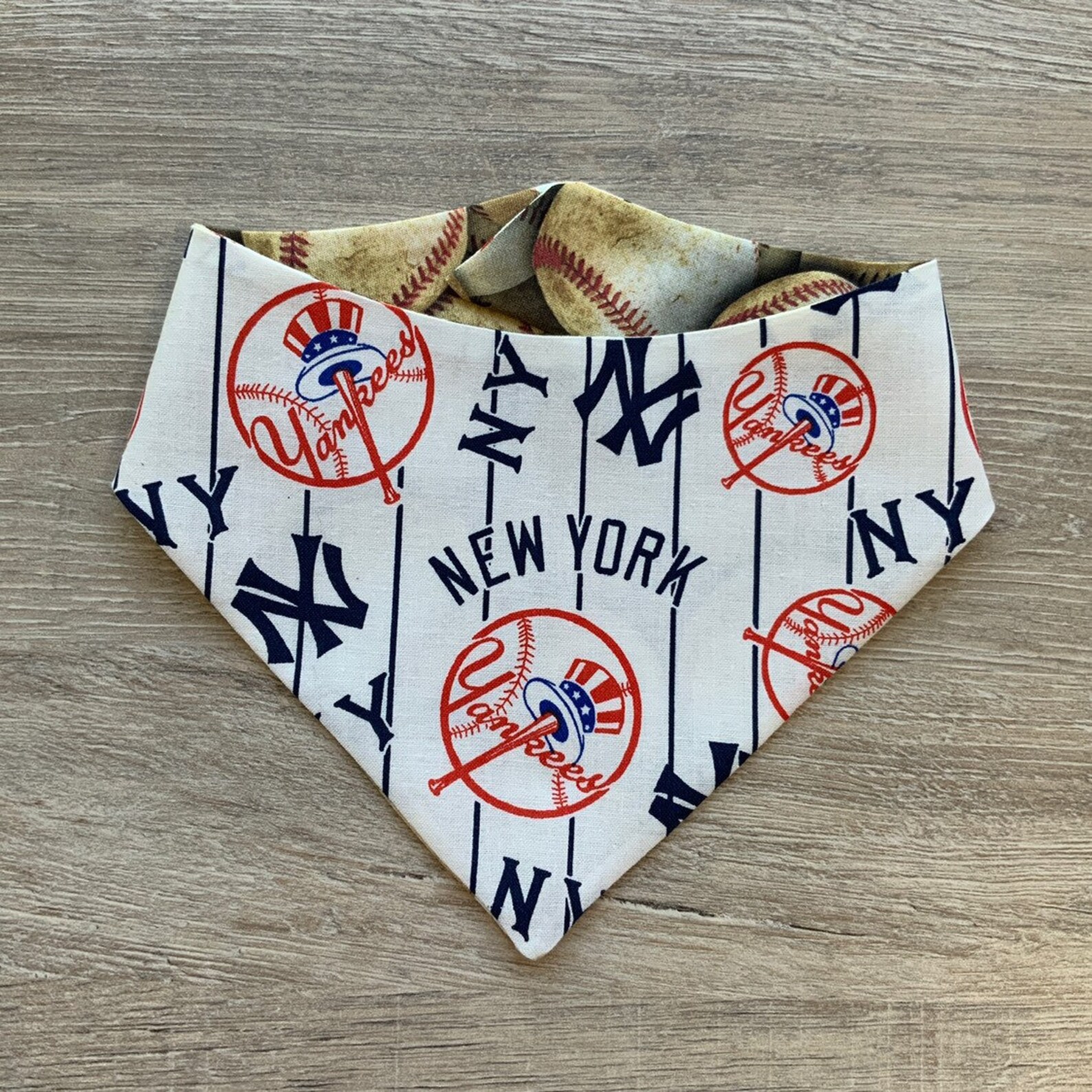 New York Yankees Dog Bandana New York Dog Bandana NY Etsy