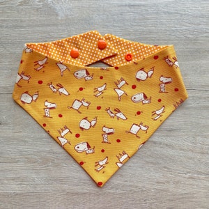 Plain Pups, Summer Dog bandana, Snap on Bandana, Matching hair-bow, Bow and Bandana, Cute bandanas