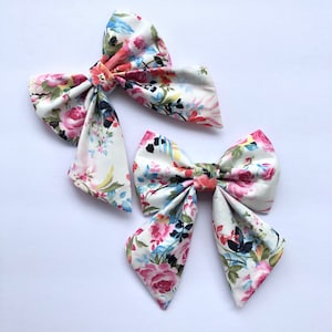 Floral Bow Tie, Dog Accessories, Dog Clothe, Dog Bow tie, Puppy Bow, Pet Scarf,