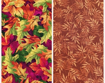 Bandana per cani con foglie autunnali, reversibile e con chiusura a scatto, accessorio per animali domestici