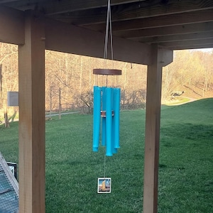 Grateful Dead Handmade Wind Chime Colorful Hippie Yard Decor Cool Unique Outdoor Music Art From Mars Hotel Cornell 1977 Deadhead Patio Gift