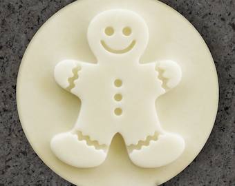 Gingerbread Man Cookie Stamp, Christmas Cookie Stamps, Holiday Cookie Stamp