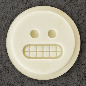 Emoji Cookie Stamp - Emoji with Grimace Face Cookie Stamp