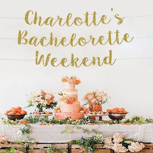 Bachelorette banner custom bachelorette banner bridal shower banner engagement party banner bachelorette party decor bachelorette weekend