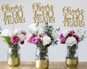 90th birthday centerpieces cheers to 90 years 90th birthday party 90th birthday decor gold 90th birthday party decorations 90th party decor