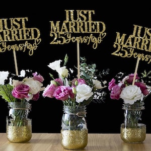 Anniversary centerpiece, we still do , just married 225 years ago, anniversary party decorations, 60th 50th 40th 30th 20th 10th anniversary