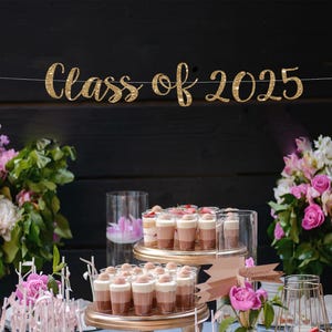 Class of 2025 banner graduation party graduation decoration grad party ideas graduation backdrop graduation party decor graduation 2025