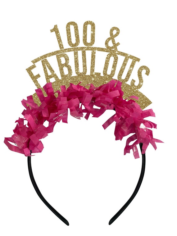 100th birthday tiara discount
