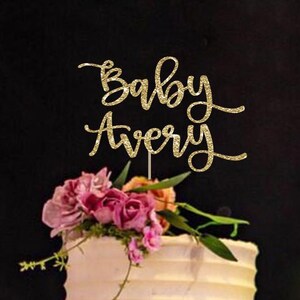 Baby shower, cake topper, custom cake topper, baby shower topper, baby shower decor, personalized topper, baby topper, custom topper