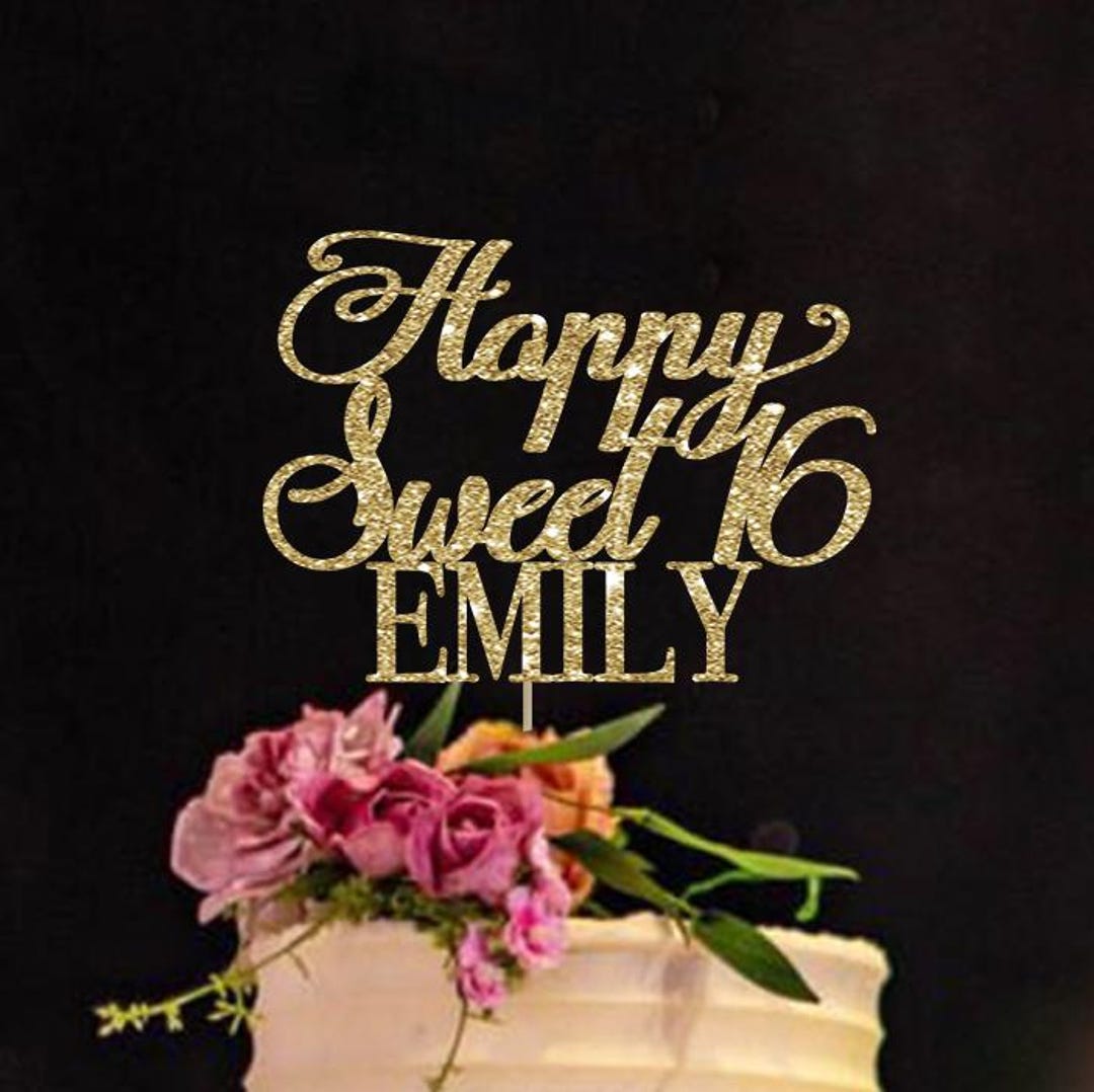 Décoration De Fête D'anniversaire, 16 Pièces De Gâteau, 16 Pièces, Multicolore, Pour Dessert, Pâtisserie