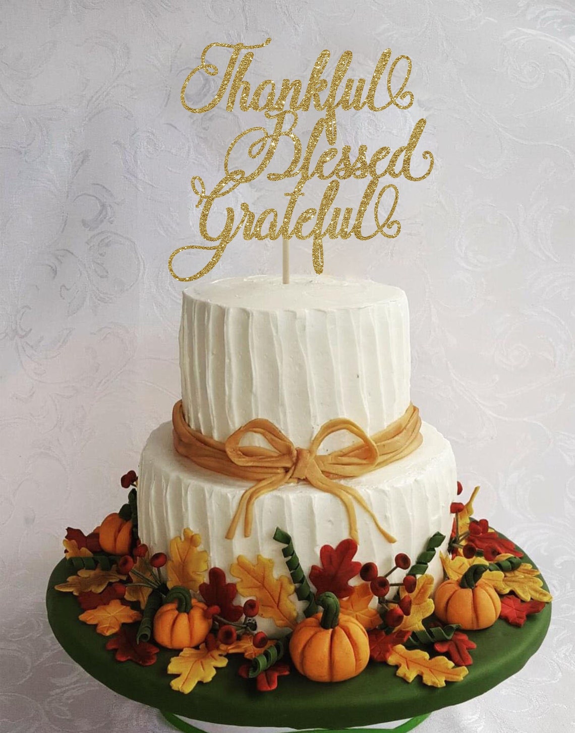 Thanksgiving Cake Topper Thanksgiving Smash Cake Topper Fall ...