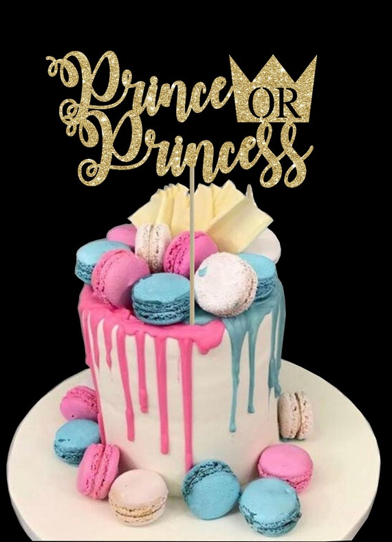 Prince Ou Princesse De Gateau Gateau De Bienvenue Bebe Etsy