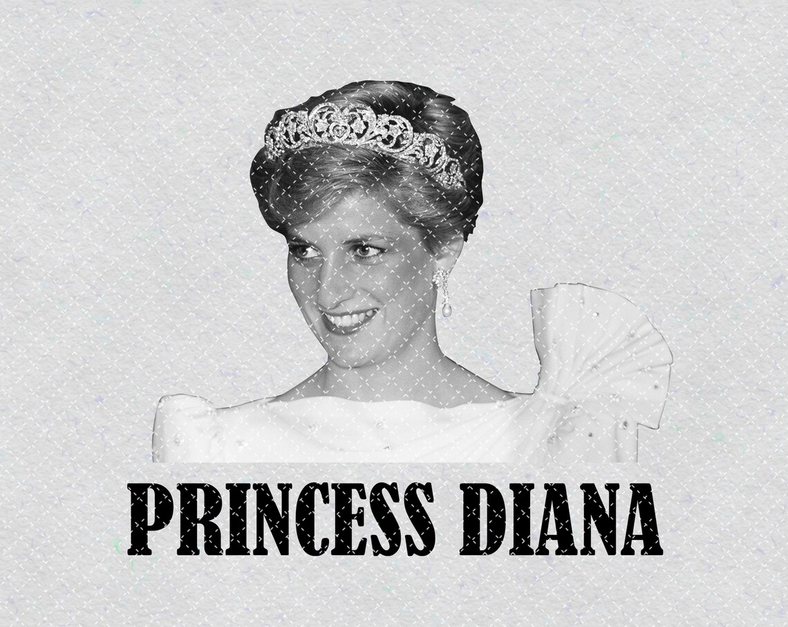 Princess Diana PNG Printable Diana Princess Png Lady Diana | Etsy