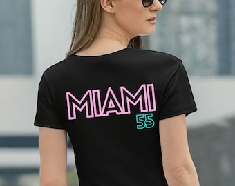 Sainz shirt Racing Back Print |  #55 Carlos Tee Unisex Motorsport | Race Weekend Fan Gift