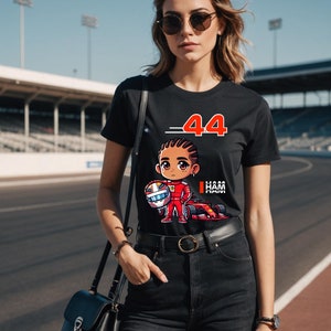Camiseta estilo piloto de carreras: camiseta atrevida inspirada en los deportes de motor
