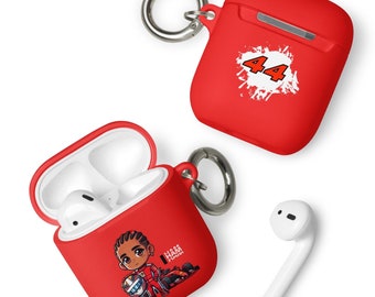 Hamilton Red Racing #44 Case – Compatible with AirPods®