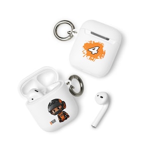 Norris-Inspired AirPods Case – Racing Fan Accessory with Carabiner
