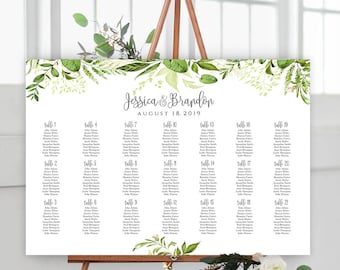 table seating plan etsy