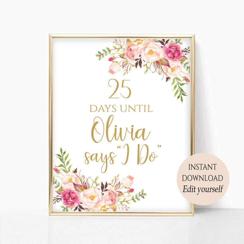 Days Until - Etsy