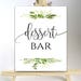 Printable Dessert Table Sign Dessert Table Decor Dessert Bar - Etsy