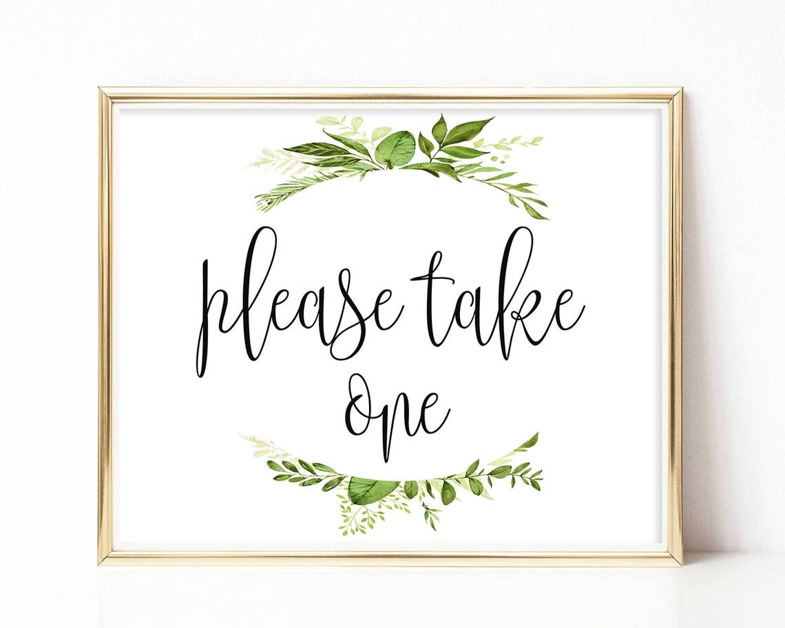 printable-please-take-one-sign-wedding-favor-sign-reception-etsy