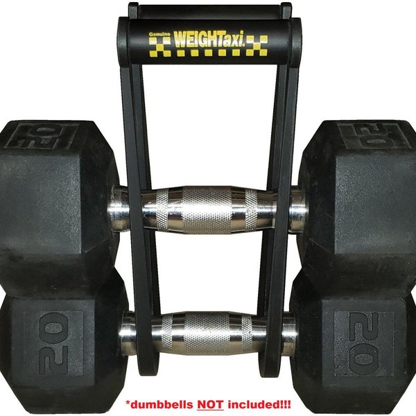 Genuine WEIGHTaxi® Dumbbell Carrier • DISCONTINUED! • SEE www.etsy.com/listing/536766625