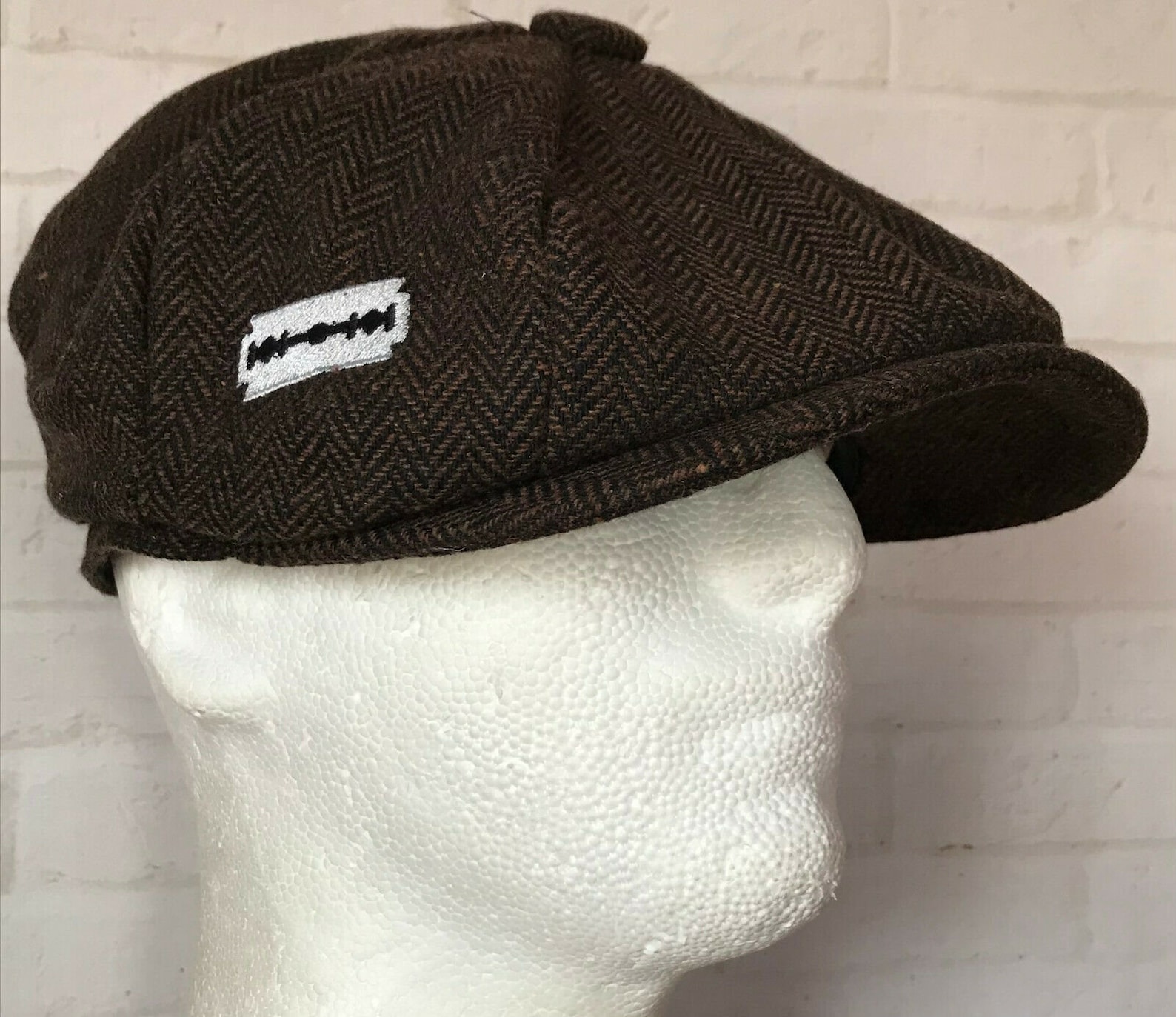 Peaky Blinders Inspired Razor Blade Unisex Flat Cap Tommy Arthur Thomas Shelby Casuals Walking