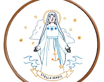 Star of the Sea - Embroidery Pattern / Digital Download