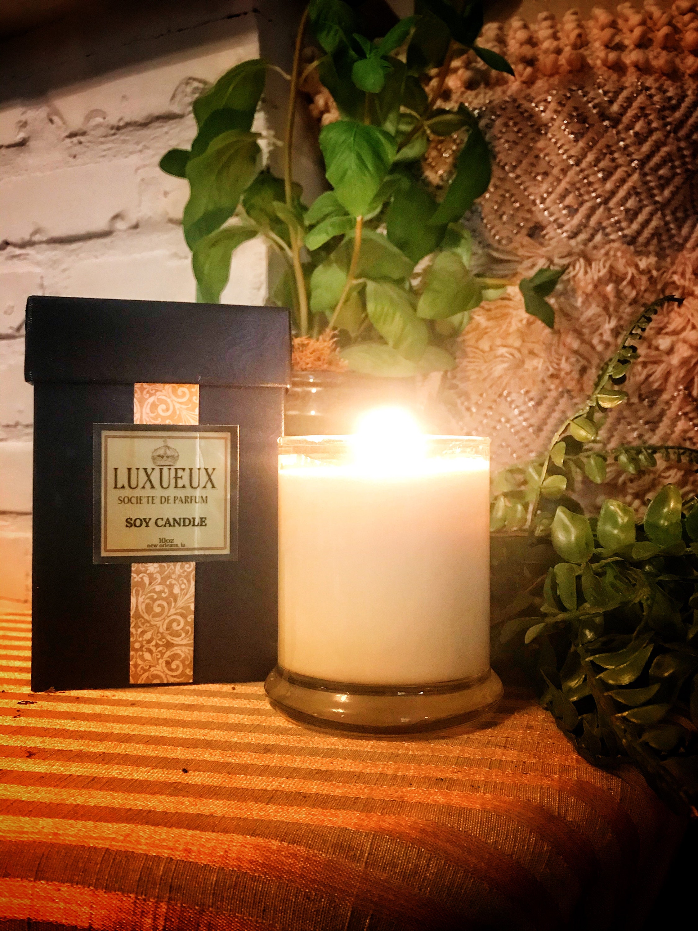 10oz Soy Candle Indonesian Teak Etsy