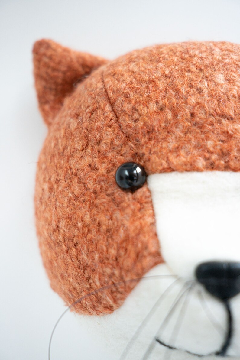 Taxidermy cat Cat Stuffed Animal Head Wall Decor Cat Lover Etsy