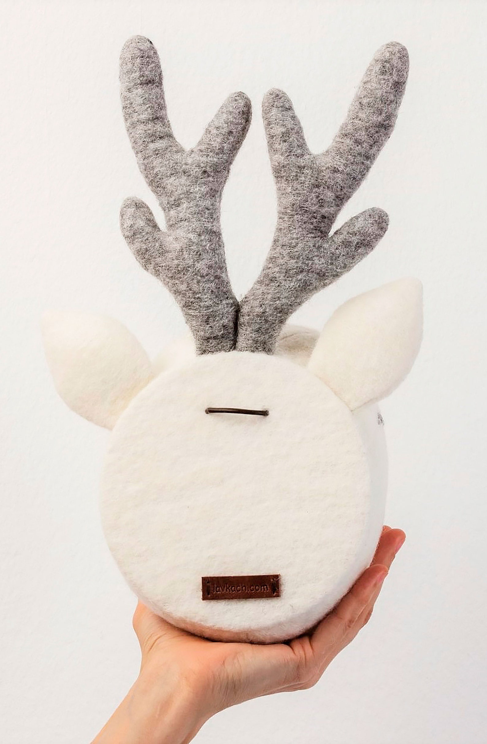 Faux Deer Head Felt Animal Head Wall Decor for Forest Etsy
