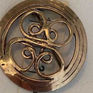 Spilla norvegese in bronzo.