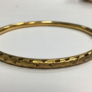 1 Antique Chinese Silver Vintage Bangle Bracelet 925 gift rare jewel Art unique