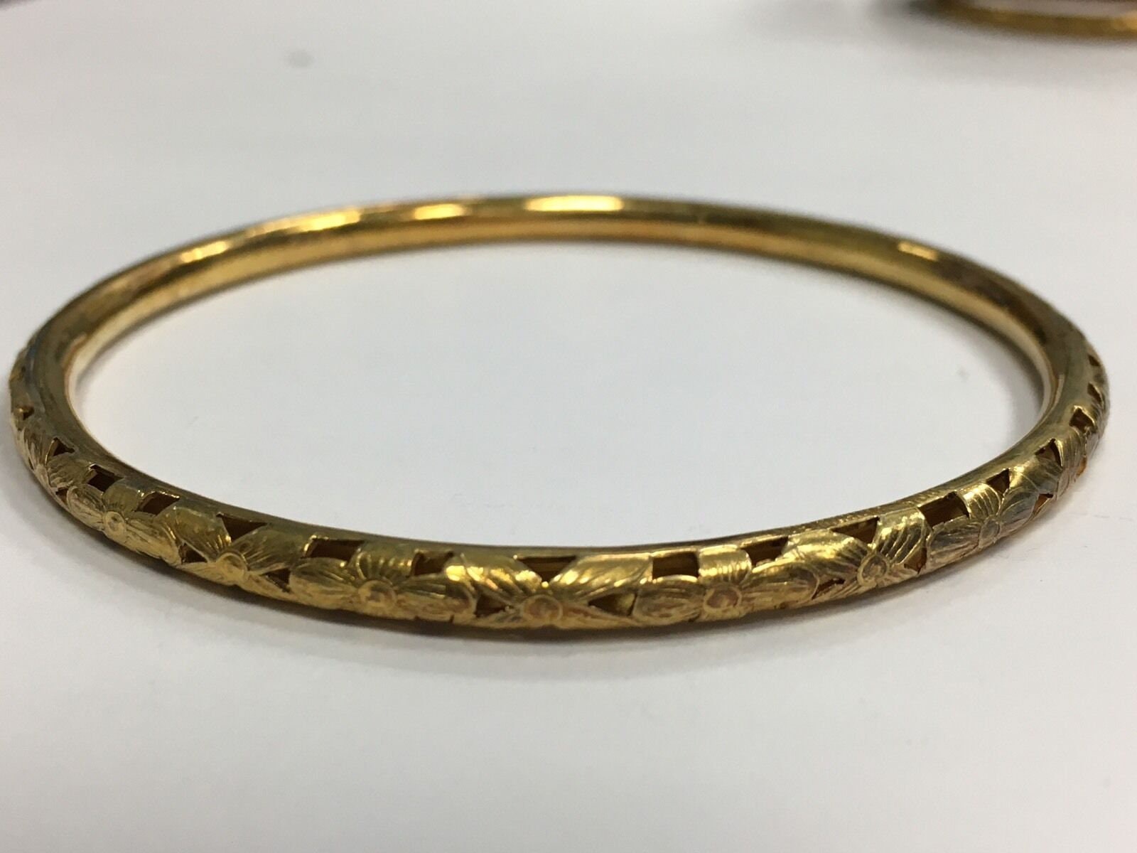 アンティーク中国シルバーヴィンテージバングルブレスレット925ギフト