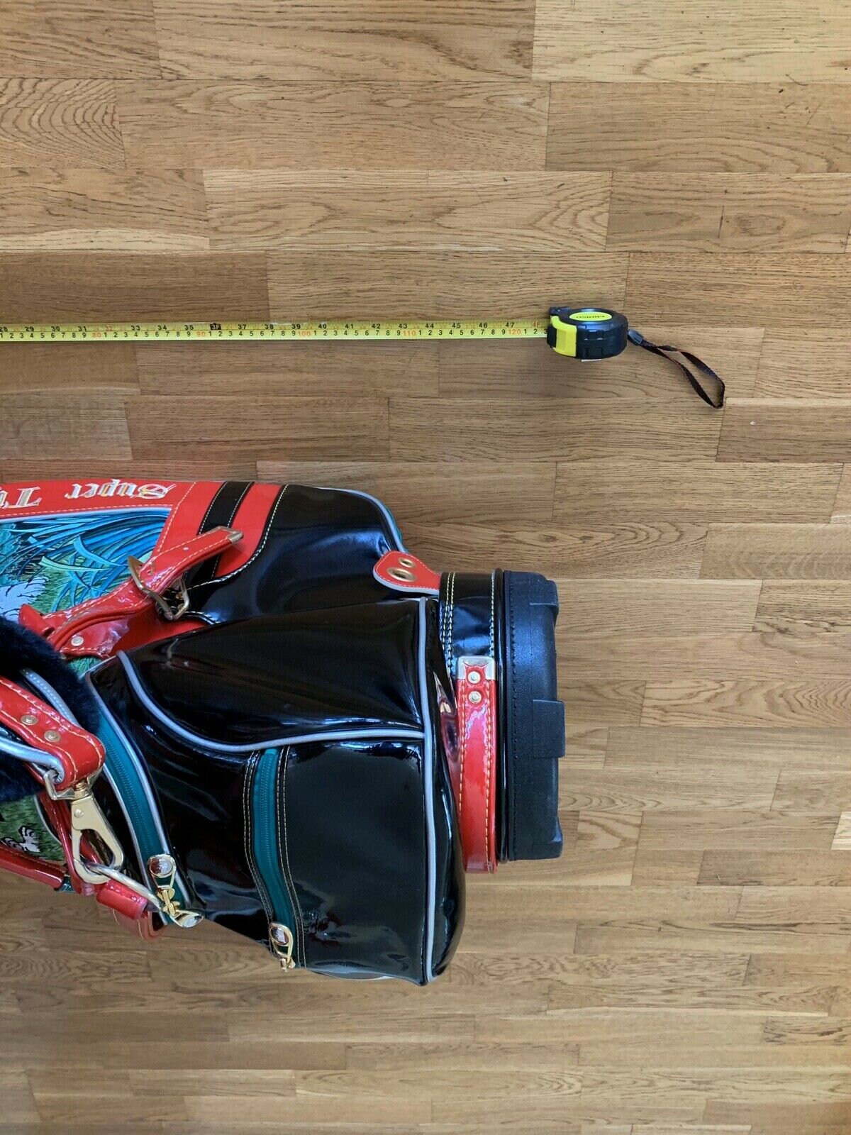 Mint RED Hand Embroided Hand Crafted Made in Japan Super Tiger RED