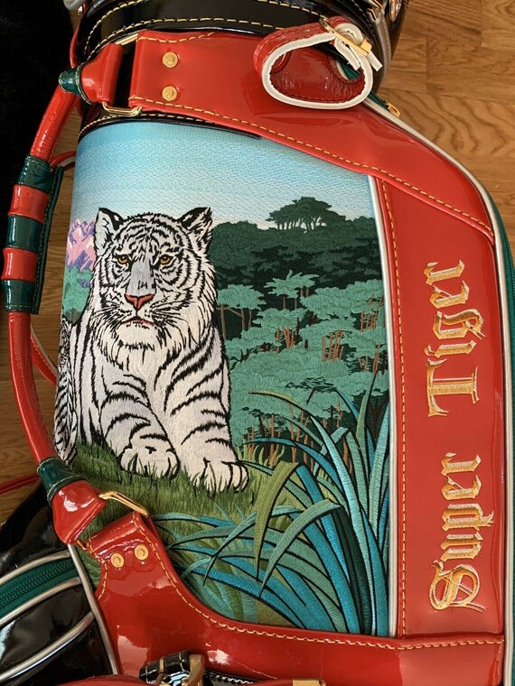 Mint RED Hand Embroided Hand Crafted Made in Japan Super Tiger RED