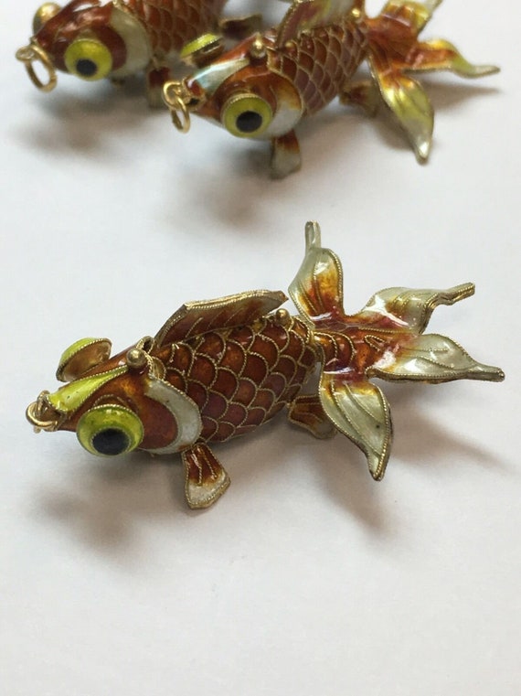 vintage caramel enameled Gem