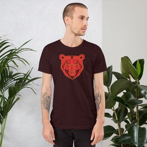Geometric Bear - T-Shirt