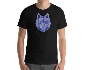 Geometric Wolf - T-Shirt